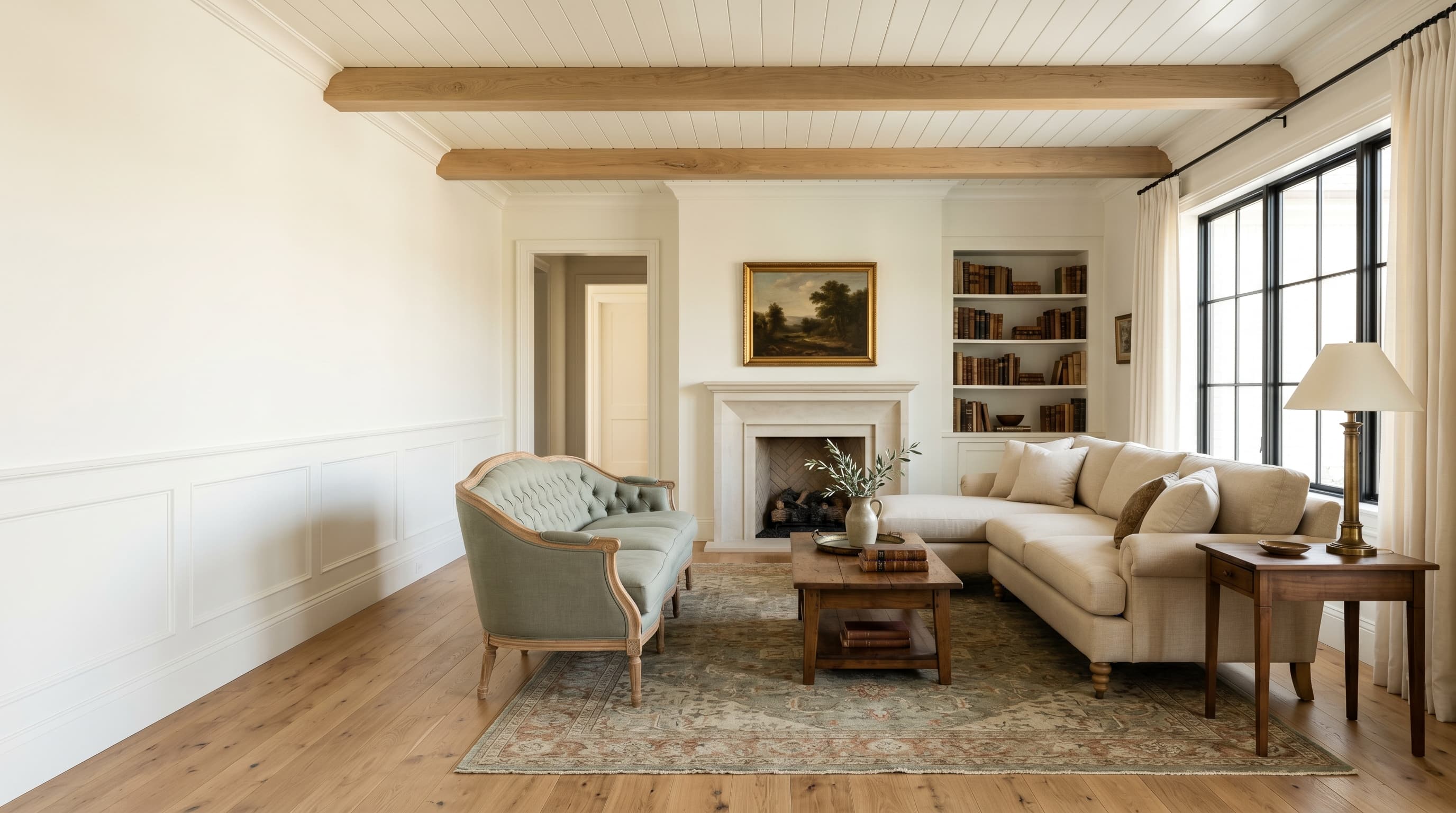 HERO · AMBOISE + CHAMBORD IN A FOX GROUP LIVING ROOM
