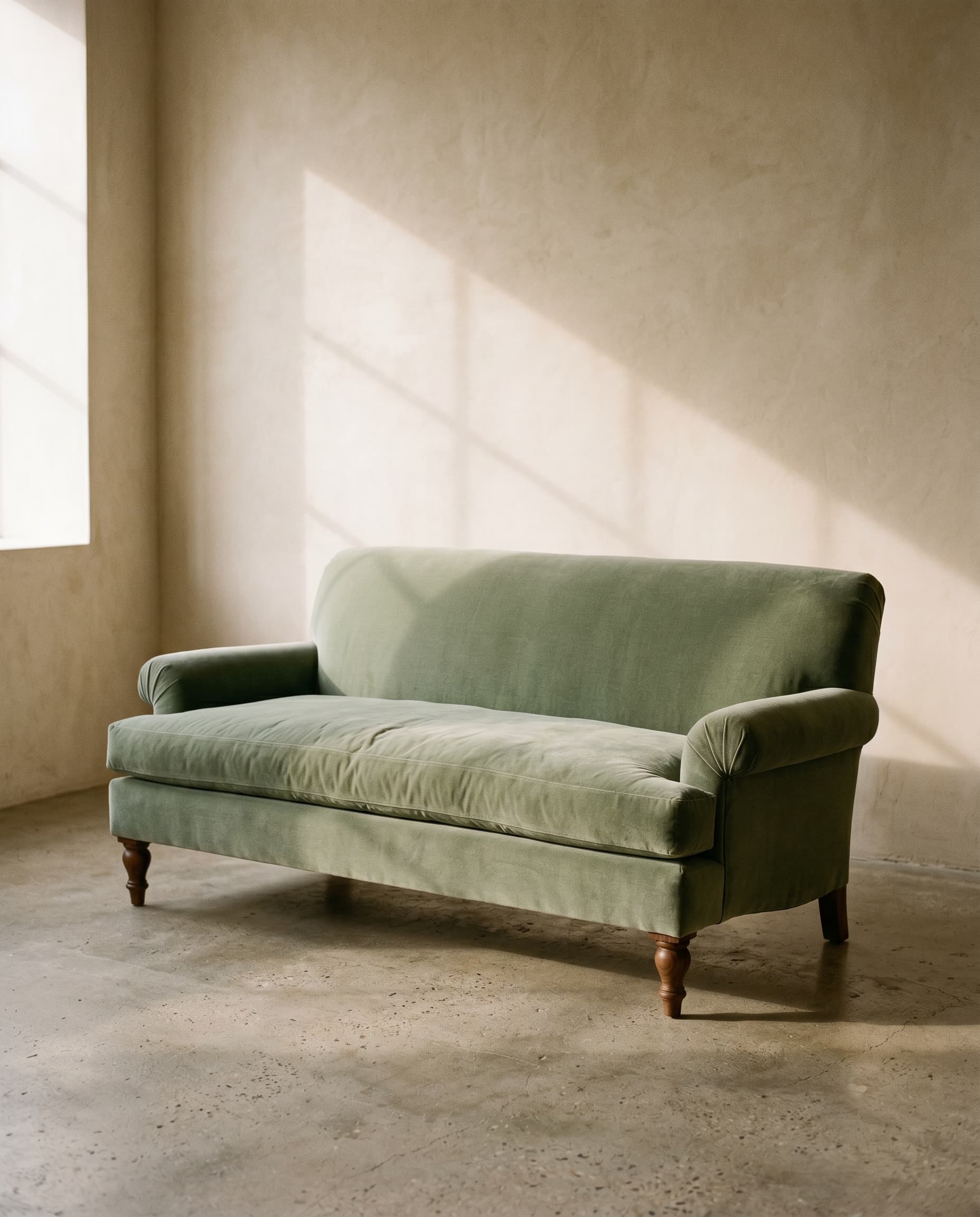 THE PELHAM · ENGLISH ROLL · ARLINGTON MOHAIR 08